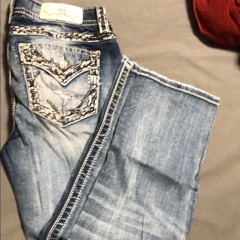 Miss Me Midrise Crop Jean